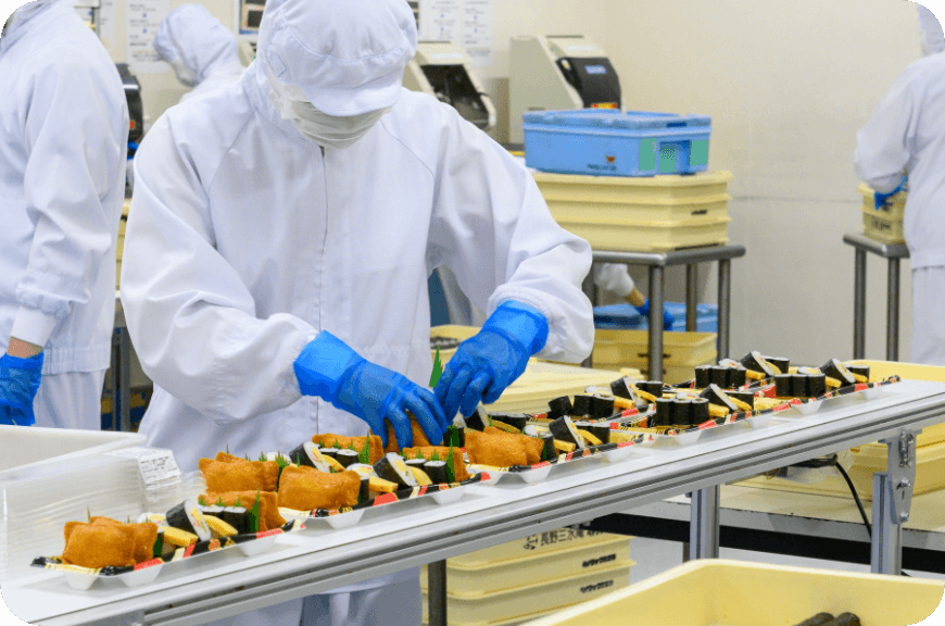 炊飯工場見学のリンク画像
