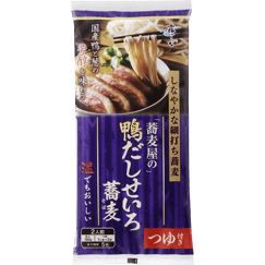 鴨だしせいろそば（つゆ付き）